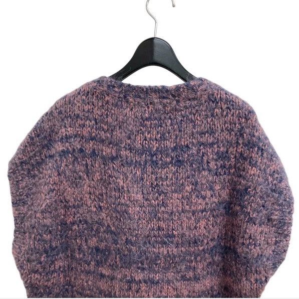 Dries Van Noten Dries Van Noten Purple camel hair knitted yarn-dyed sweate Size XS / US 0-2 / IT 36-38 - 4 Thumbnail