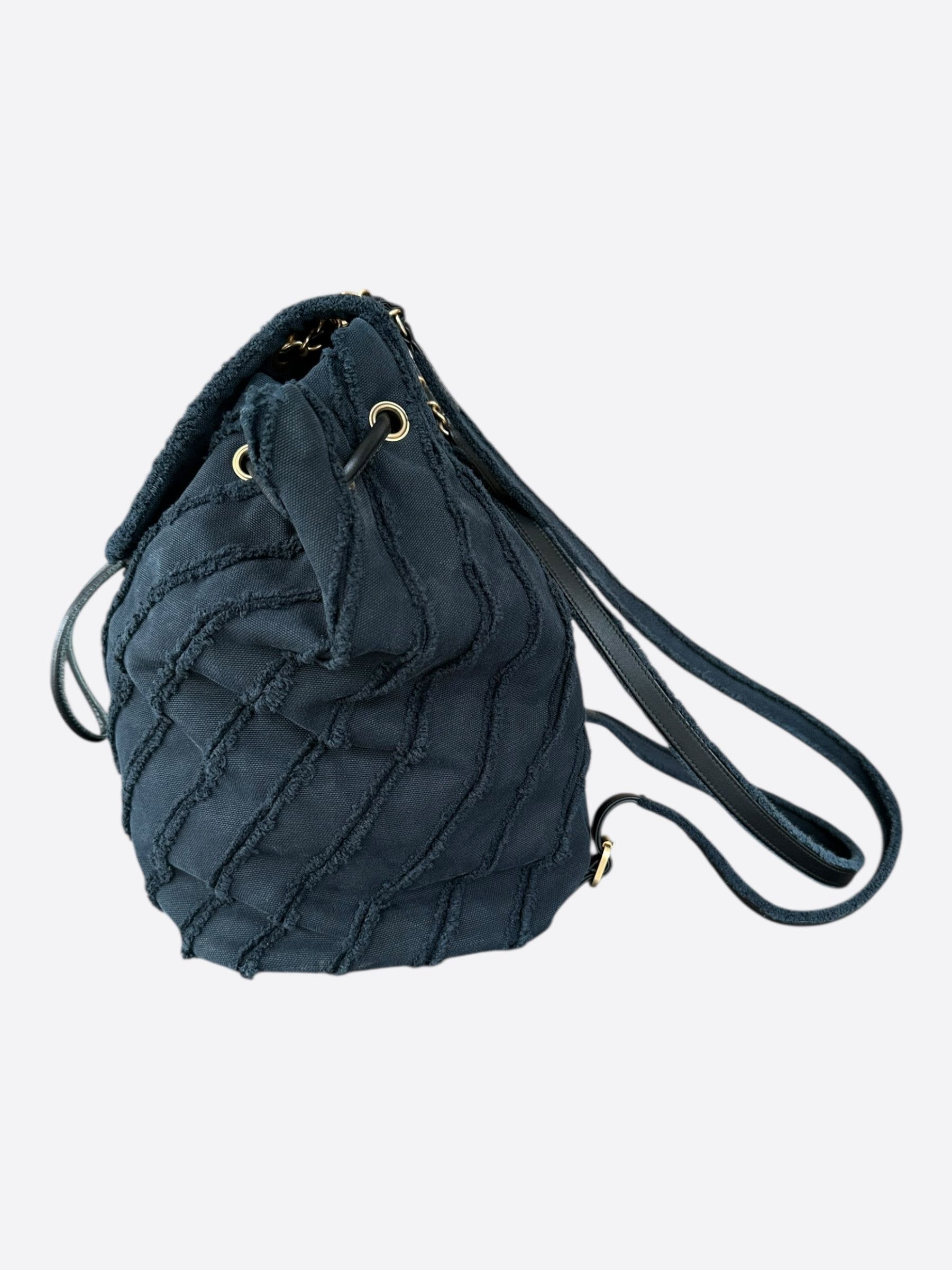 Chanel Chanel Navy Paris-Cuba Twist Backpack Size ONE SIZE - 4 Thumbnail