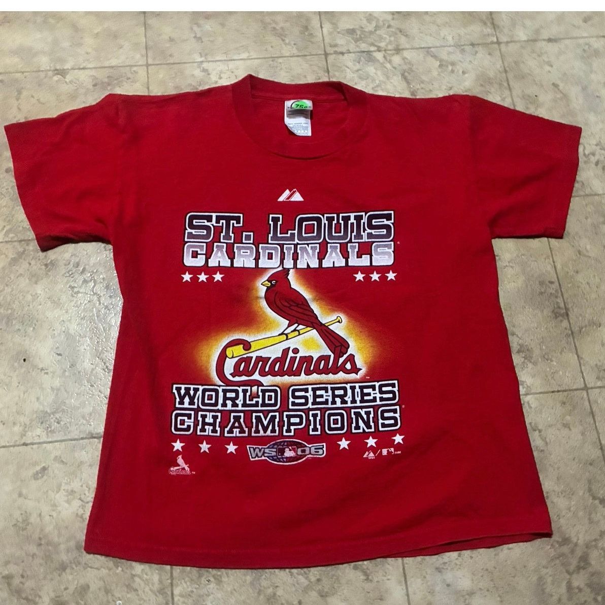 Other Vintage 2006 St Louis Cardinals World Series Kids T-Shirt L Size US L / EU 52-54 / 3 - 1 Thumbnail