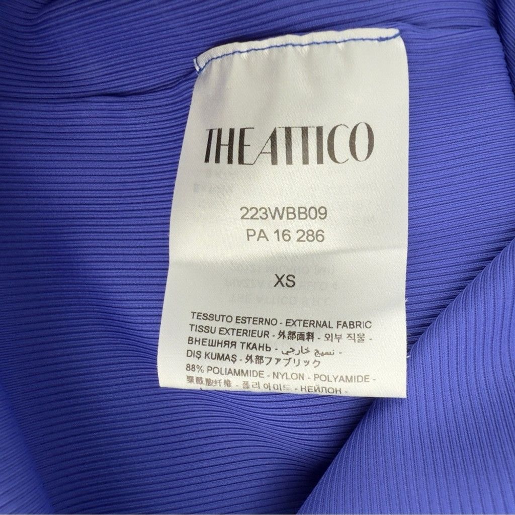 The Attico THE ATTICO Jersey Ribbed Beach Mini Pencil Skirt Size XS Size XXS / US 00 / IT 34 - 9 Thumbnail