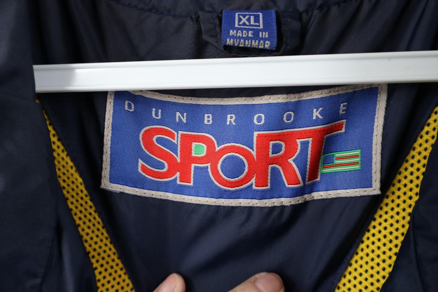 Vintage Vintage 90s Sunoco Gas Full Zip Hooded Windbreaker Jacket Size US XL / EU 56 / 4 - 10 Thumbnail