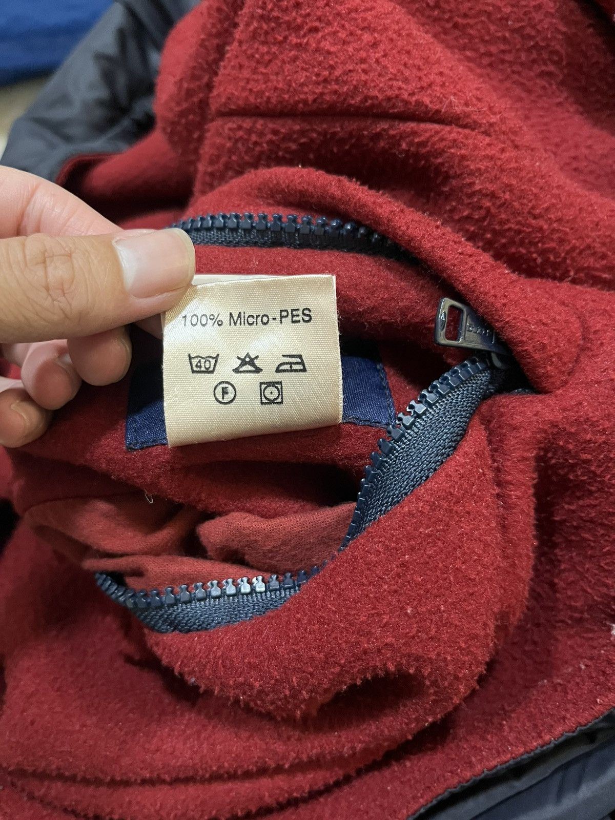 Moncler 🔥Vtg Reversible Moncler Fleece Half Zipper Size US S / EU 44-46 / 1 - 15 Thumbnail