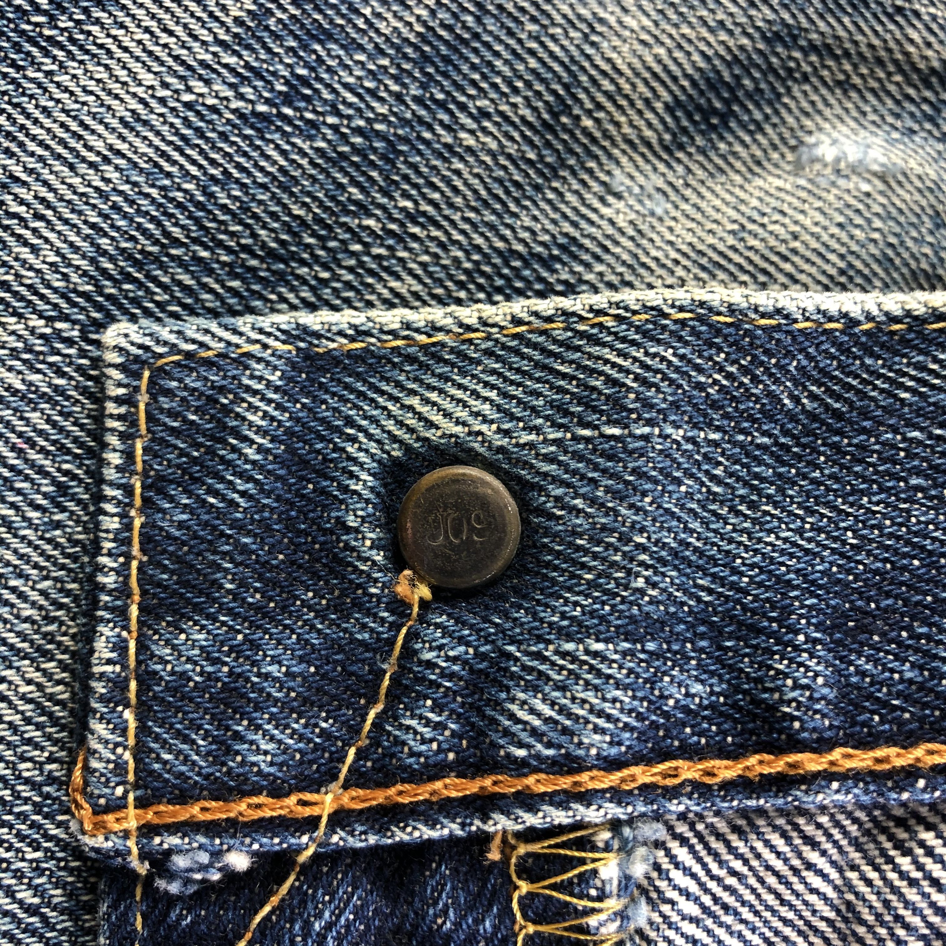 Levi's Vintage Distressed Levis 501 Jeans-J3694 Size US 32 / EU 48 - 11 Thumbnail