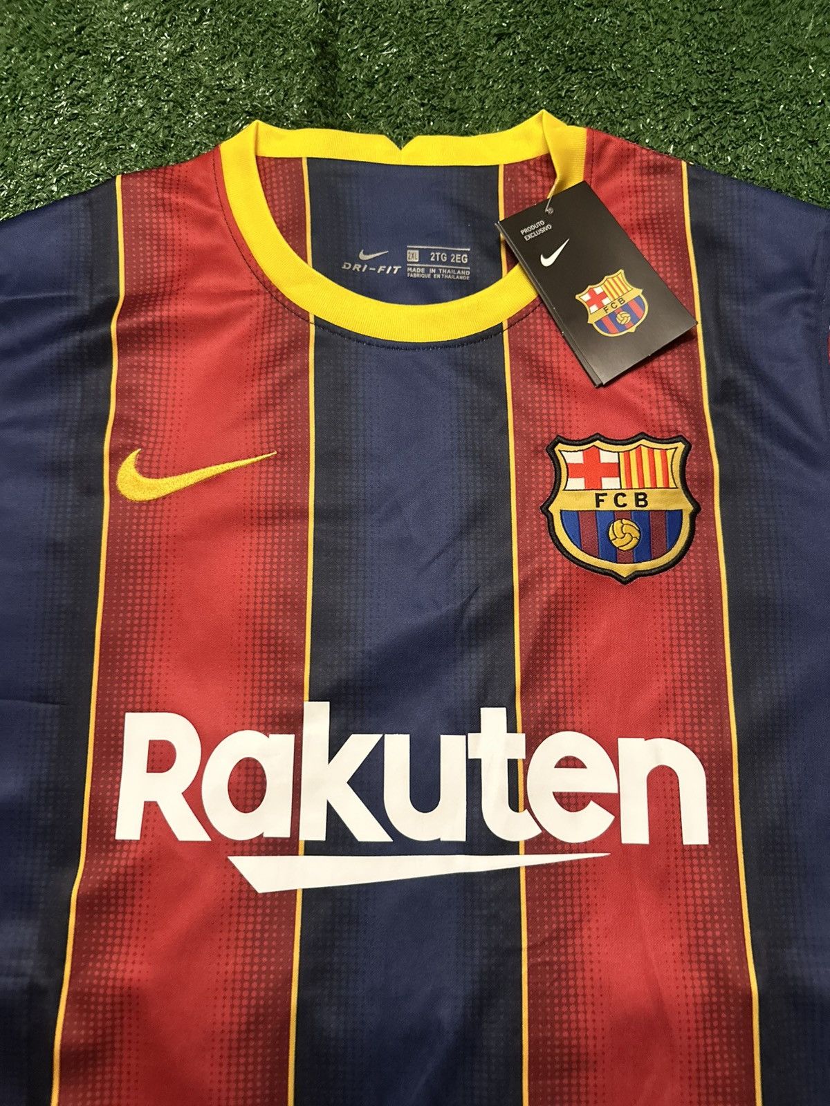 Nike Nike FC Barcelona 2020/21 Lionel Messi Home Football Jersey Size US XXL / EU 58 / 5 - 3 Thumbnail