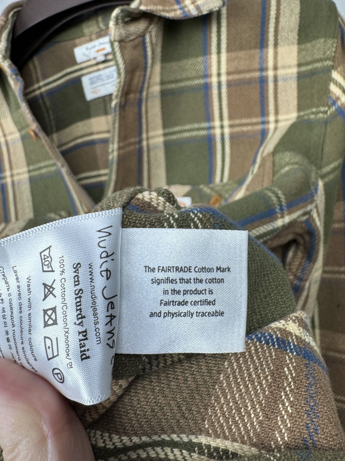 Flannel Nudie Jeans Sven Sturdy Plaid Flannel multicolor LS shirt Size US XS / EU 42 / 0 - 13 Thumbnail