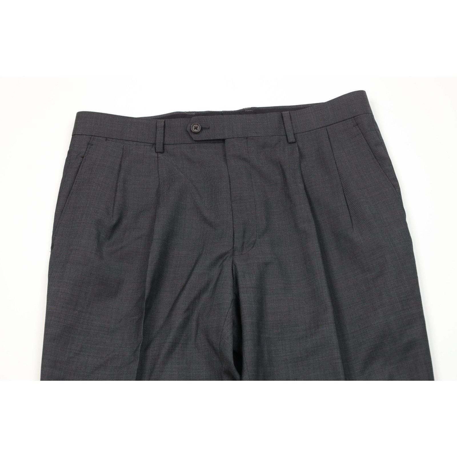 Ralph Lauren Ralph Lauren Wool 2 Piece Suit Wedding Charcoal Size 40S - 12 Thumbnail