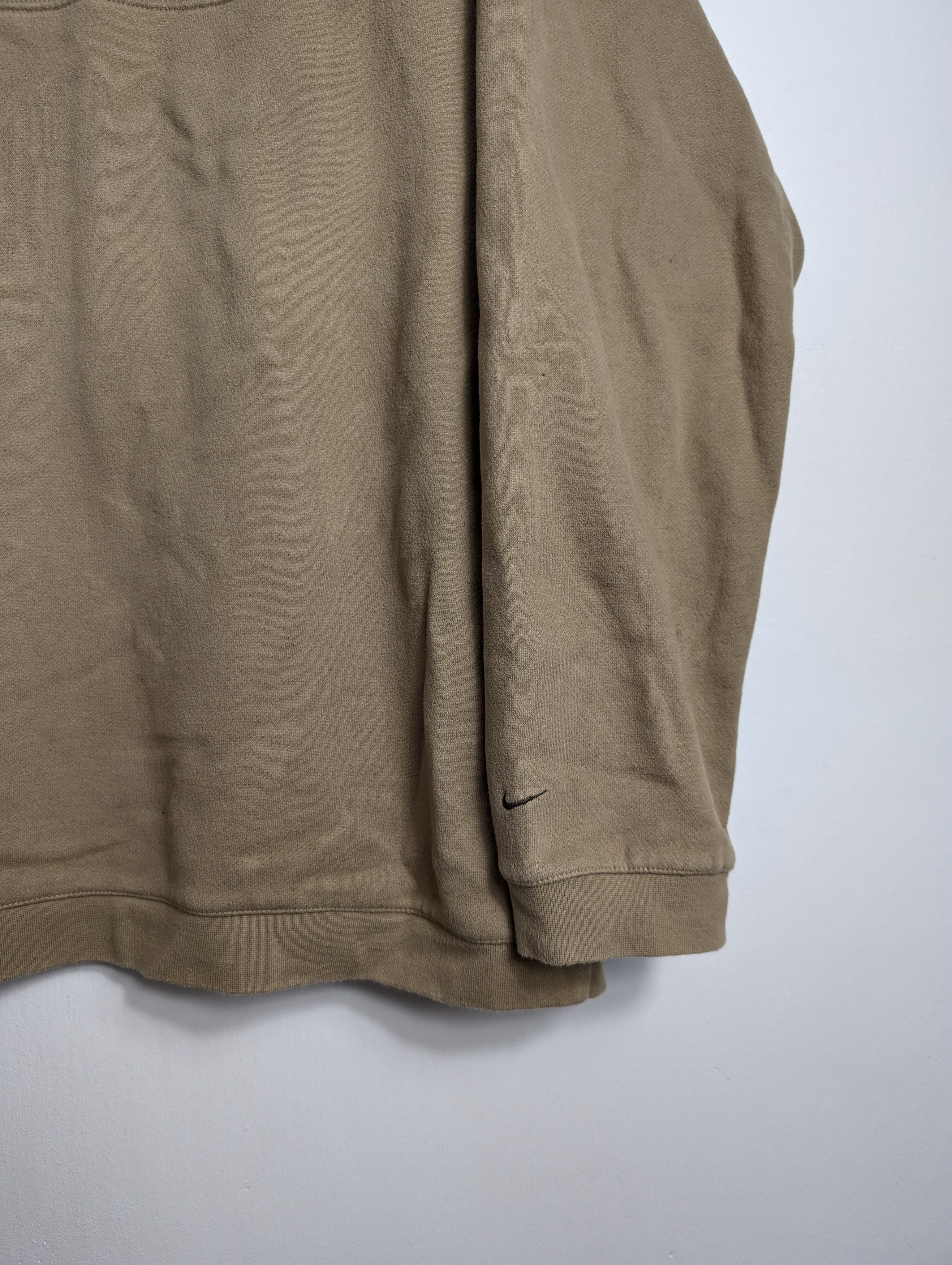 Nike Nike Vintage Beige Center Stripe Crewneck Gorpcore Boxy Size US XL / EU 56 / 4 - 6 Thumbnail