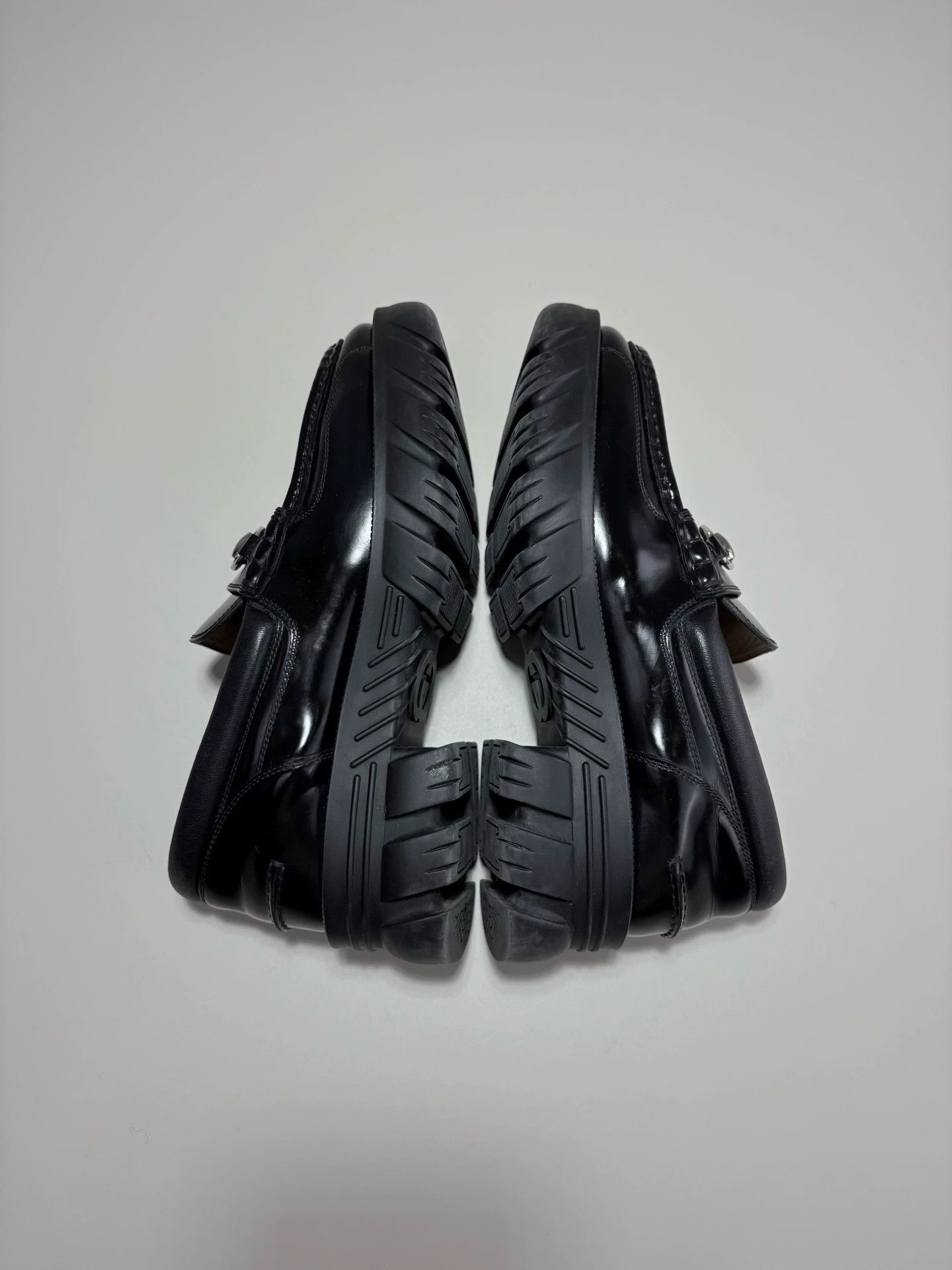 Gucci GUCCI Horsebit Platform Loafers Size US 9.5 / IT 39.5 - 3 Thumbnail