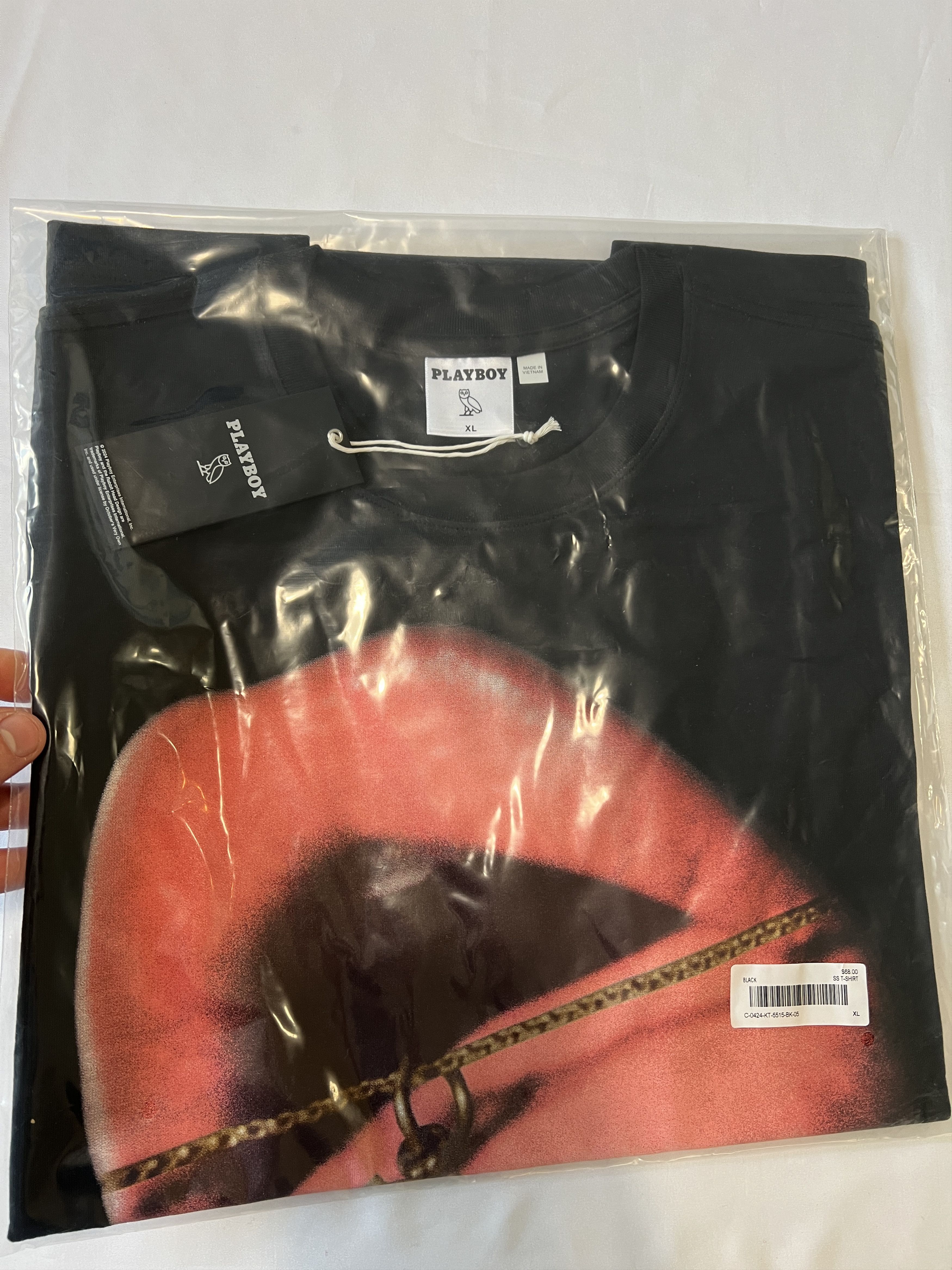 Drake OVO x PLAYBOY PENDANT T-SHIRT Size US XL / EU 56 / 4 - 2 Thumbnail