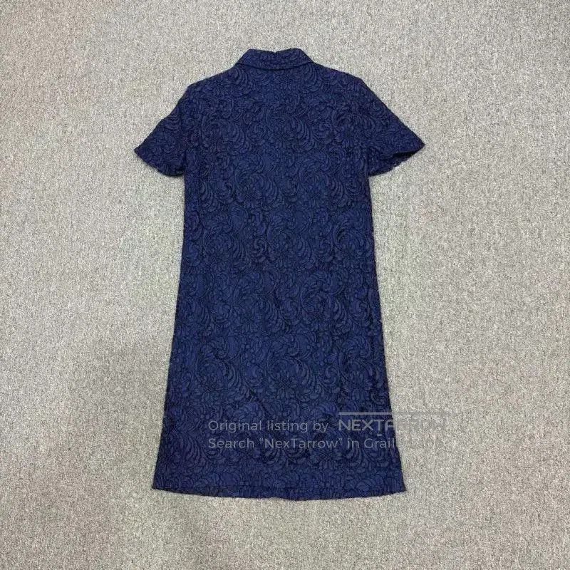 Burberry Burberry Blue Polyester Women's Dress. Size XS / US 0-2 / IT 36-38 - 2 Thumbnail