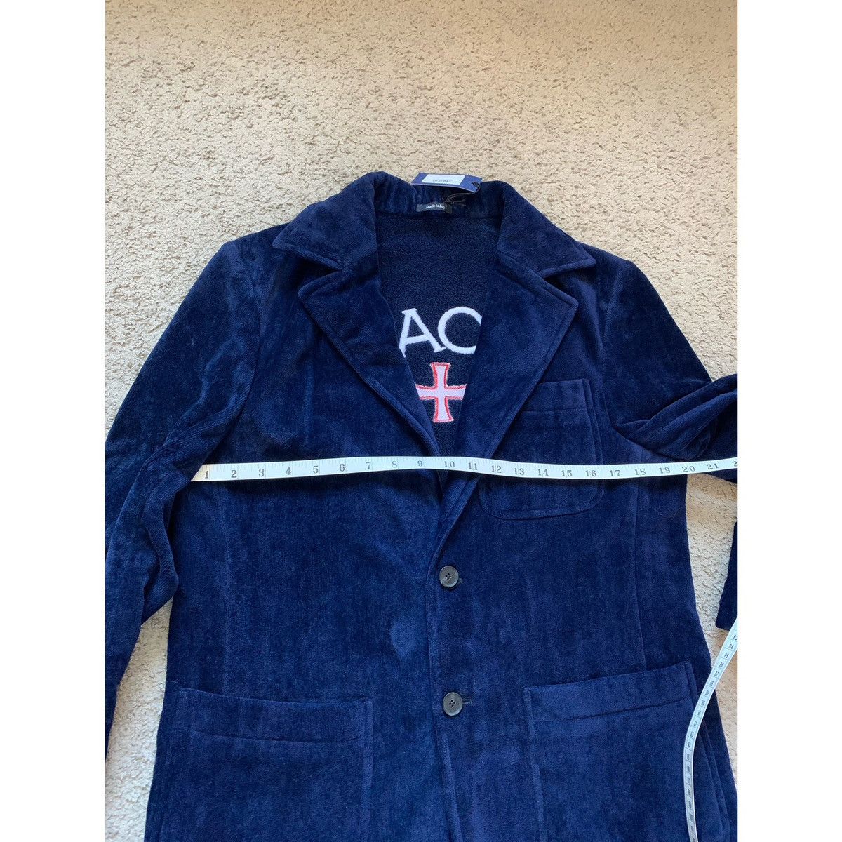 Noah NOAH➕LOGO TERRY BLAZER JACKET Size 38R - 24 Thumbnail