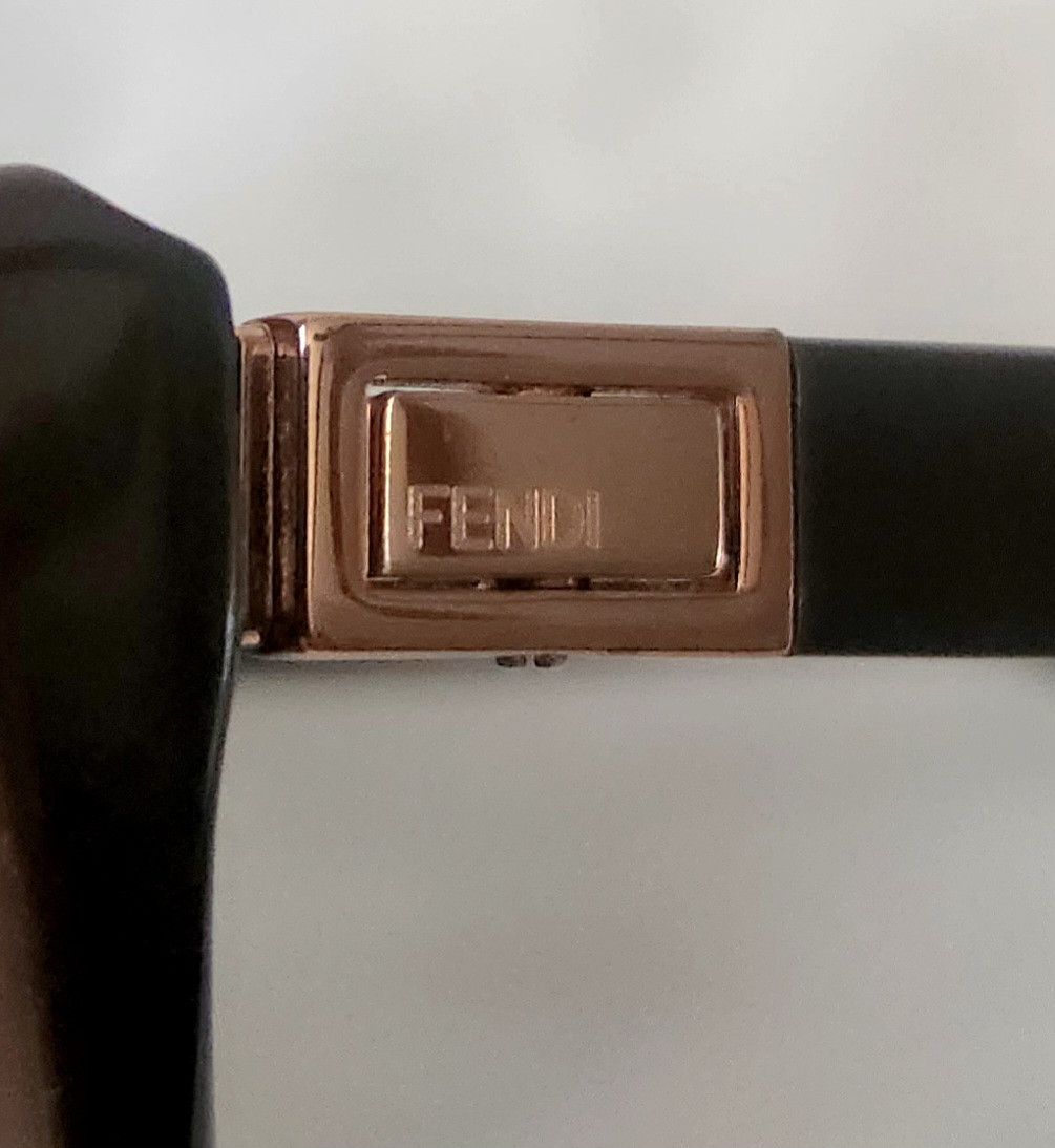Fendi Fendi Eyeglasses Frames Only FF 0272 09Q 50-19-140 Brown Size ONE SIZE - 4 Thumbnail
