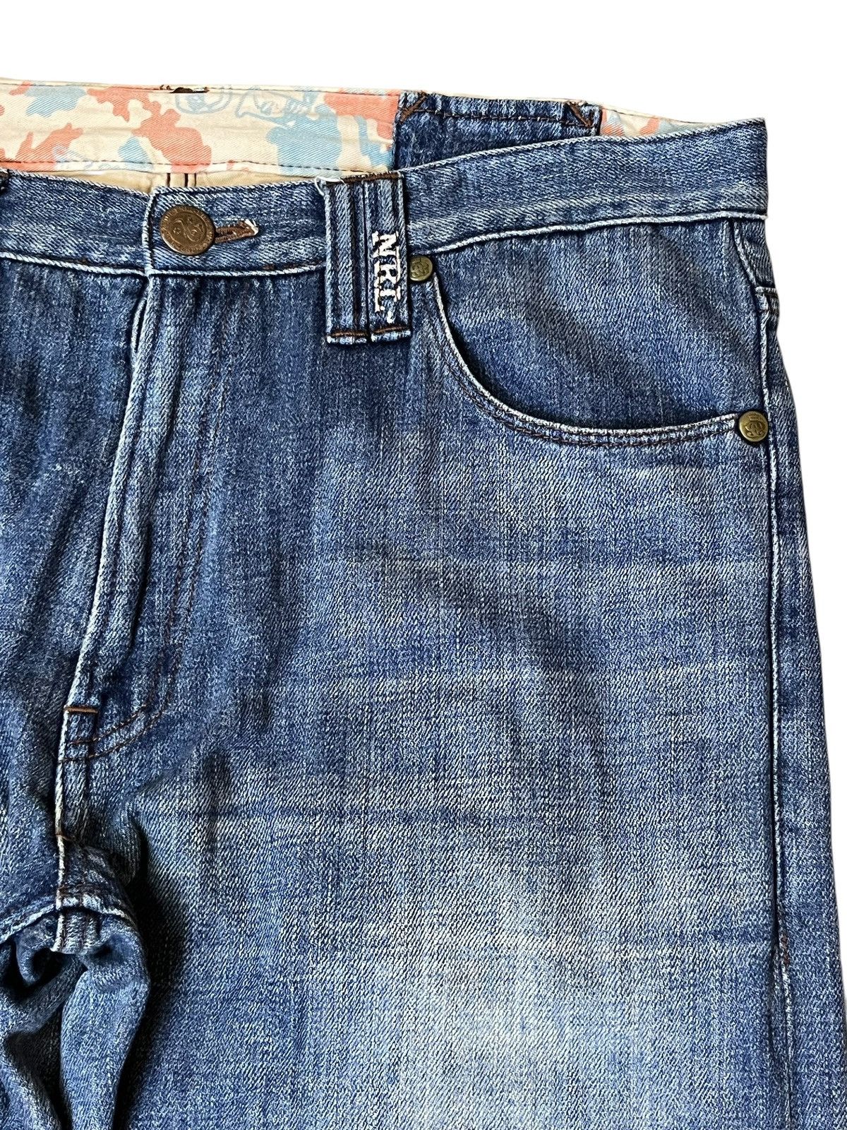 Japanese Brand Japanese streetwear NINE RULAZ LINE NRL distressed jeans Size US 36 / EU 52 - 5 Thumbnail