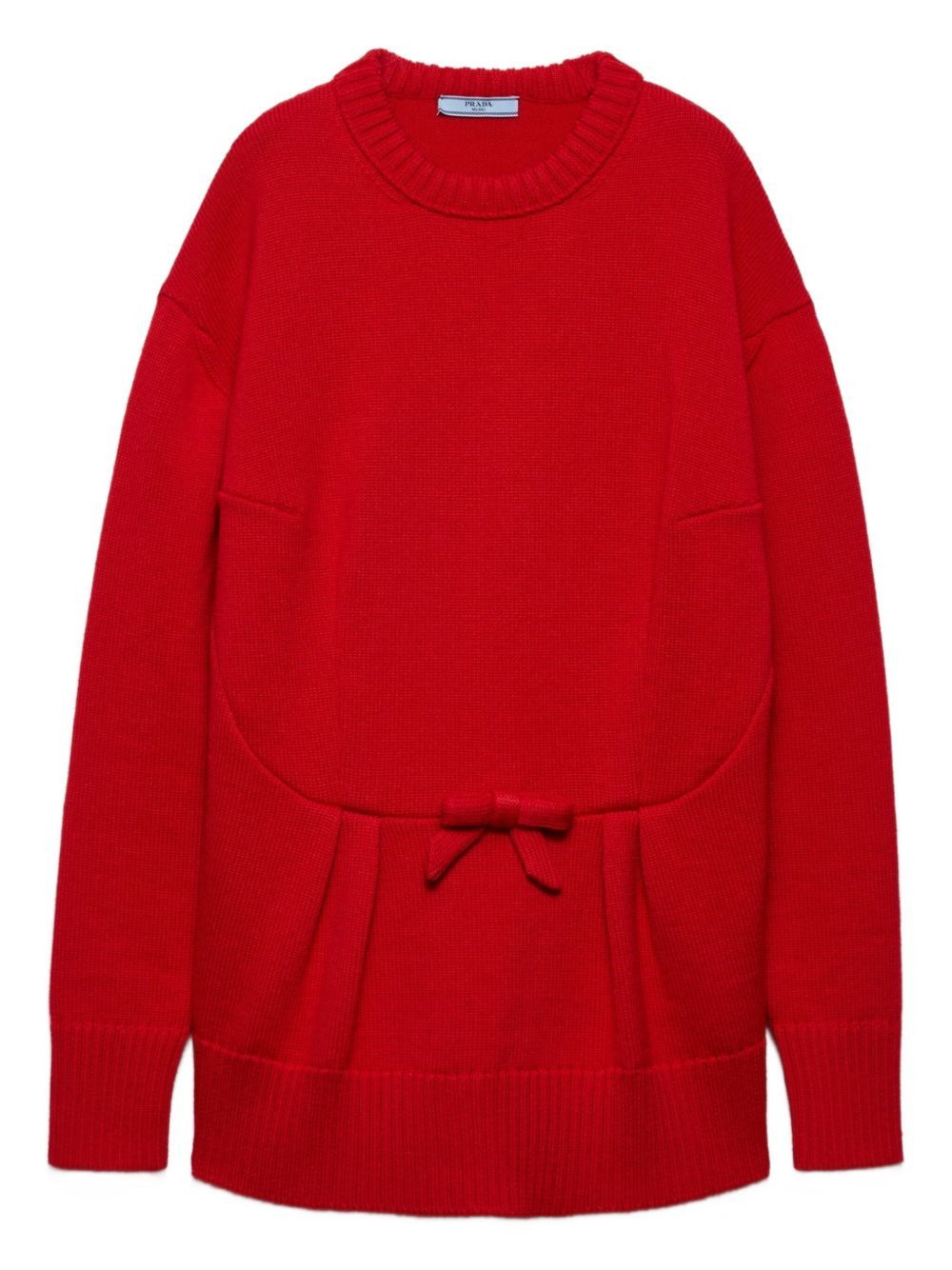 Prada WOOL CREWNECK SWEATER Size S / US 4 / IT 40 - 1 Thumbnail