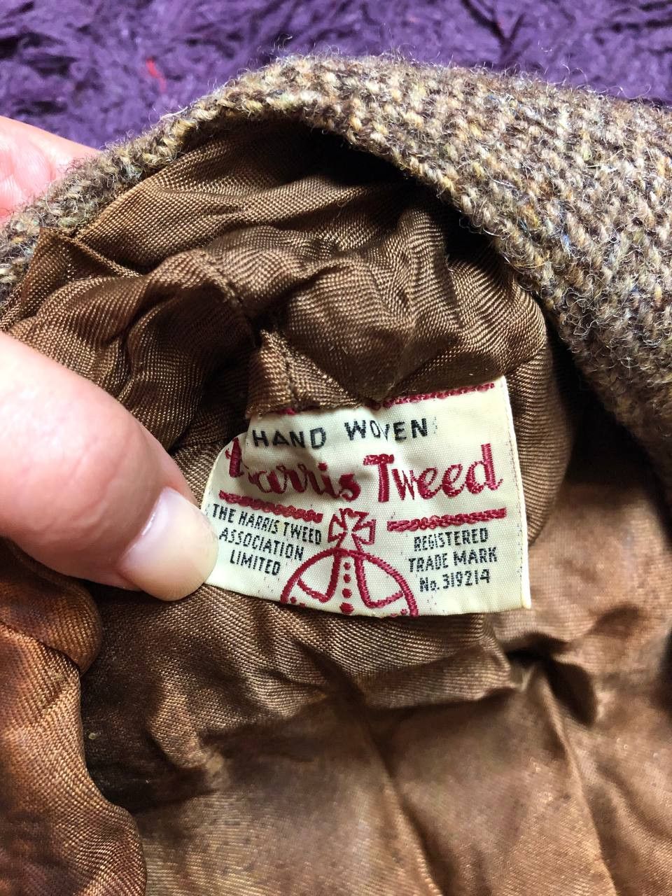 Harris Tweed One Size Vintage Hats Harris Tweed Y2K Streetwear Size ONE SIZE - 2 Thumbnail
