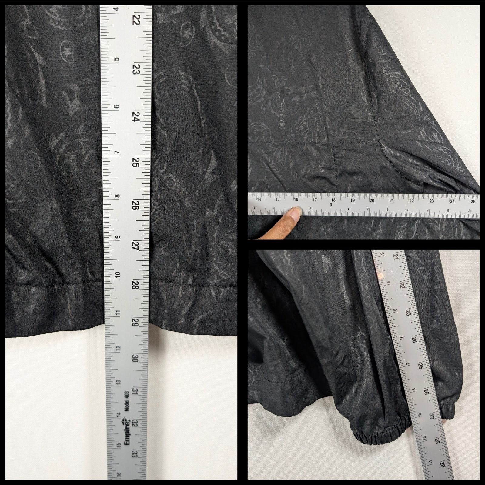 Unknown London Culture Kings Not For Sale Duplex Windbreaker Black Jacket Size US L / EU 52-54 / 3 - 7 Thumbnail