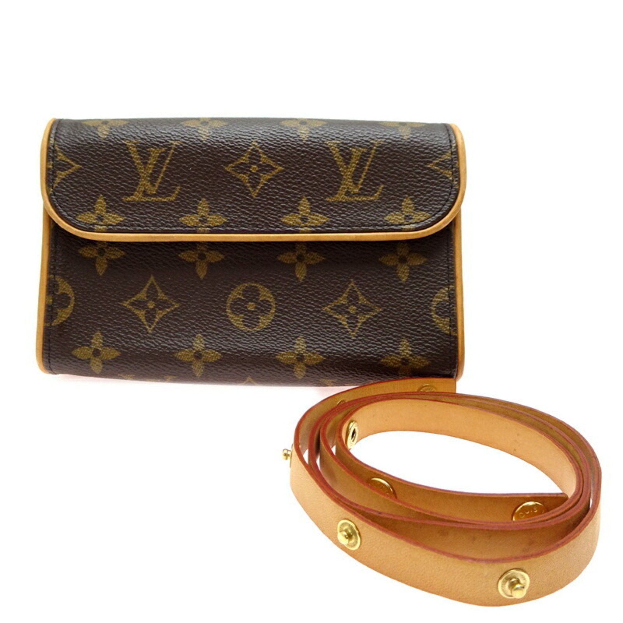 Louis Vuitton Louis Vuitton Florentine Pochette Women's Pouch M51855 Monogram Brown Size ONE SIZE - 1 Thumbnail