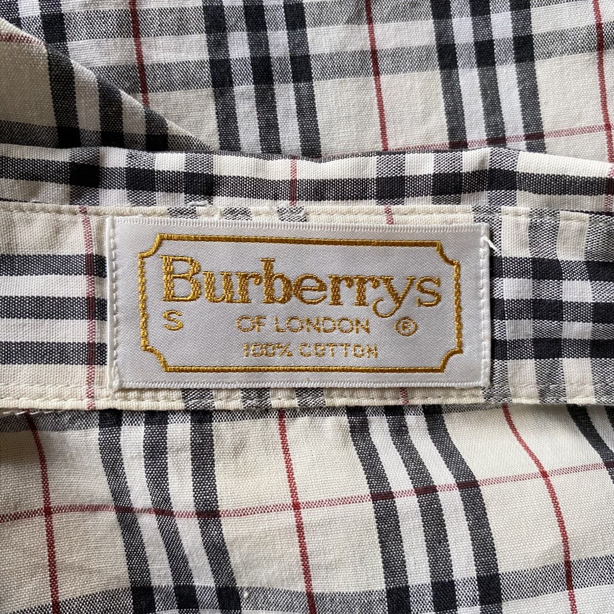 Burberry Burberry White Soft Novacheck Shirt Size S / US 4 / IT 40 - 10 Thumbnail