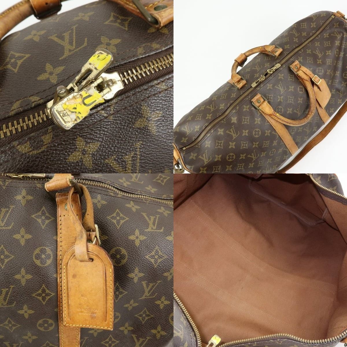 Louis Vuitton Louis Vuitton Monogram Keepall 55 Duffle Bag Size ONE SIZE - 7 Thumbnail