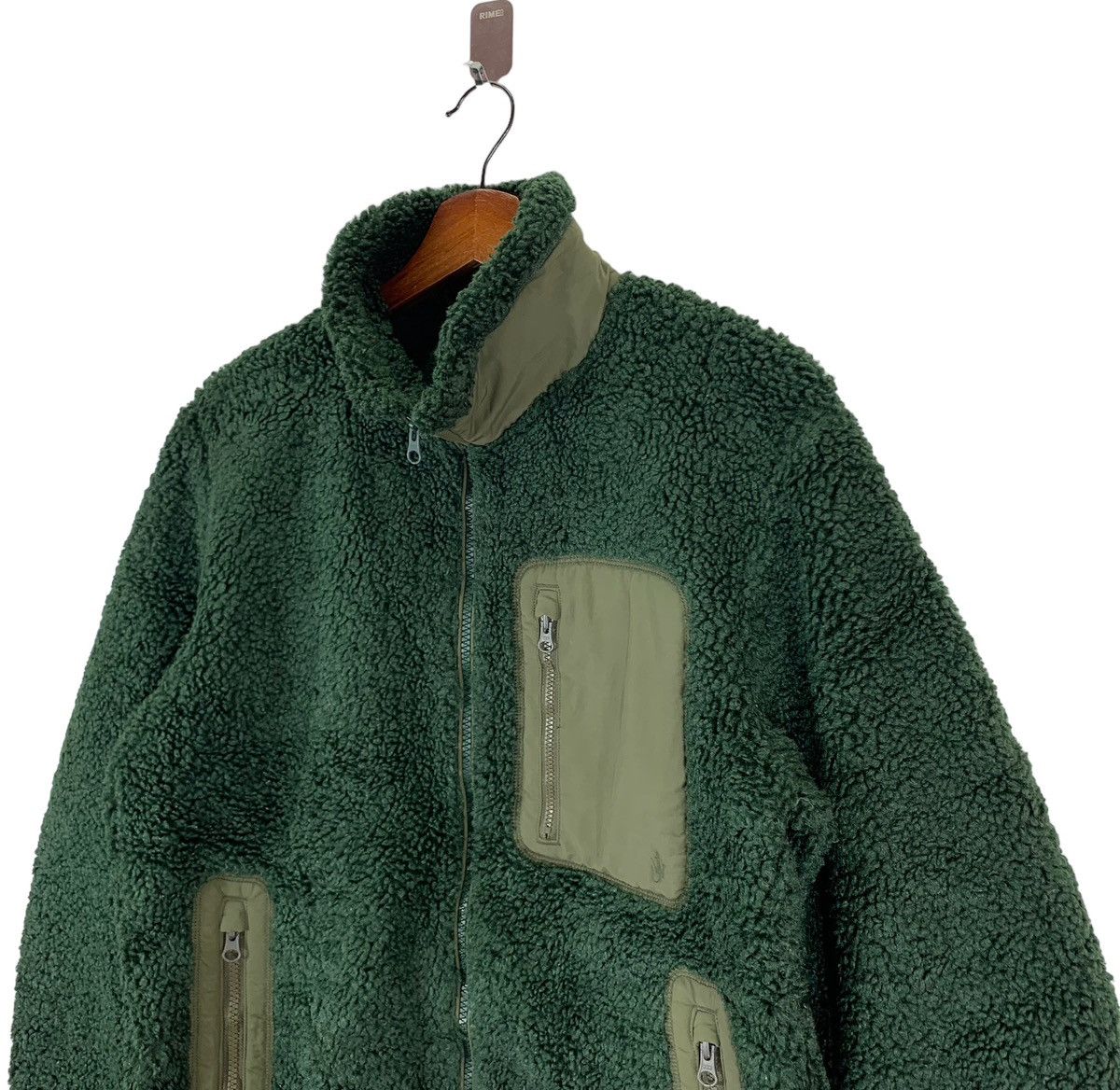 JW Anderson × Uniqlo DESIGNER J.W.ANDERSON UNIQLO FLEECE SHERPA ZIPPER JACKET Size US M / EU 48-50 / 2 - 3 Thumbnail