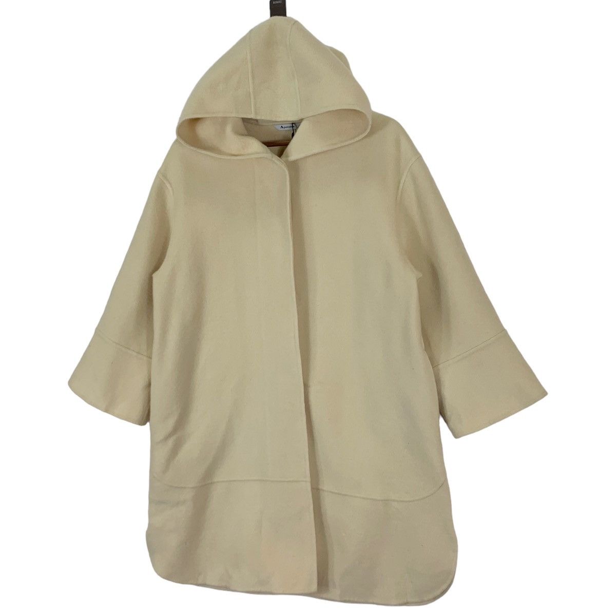 Aquascutum × Designer VINTAGE AQUASCUTUM WOOL HOODIE JACKET Size US M / EU 48-50 / 2 - 2 Thumbnail