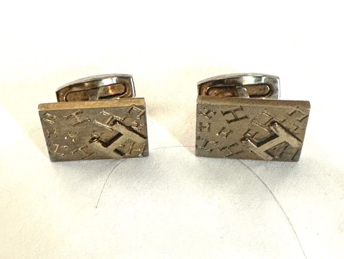 Hermes Hermes H Cufflinks Size ONE SIZE - 9 Thumbnail