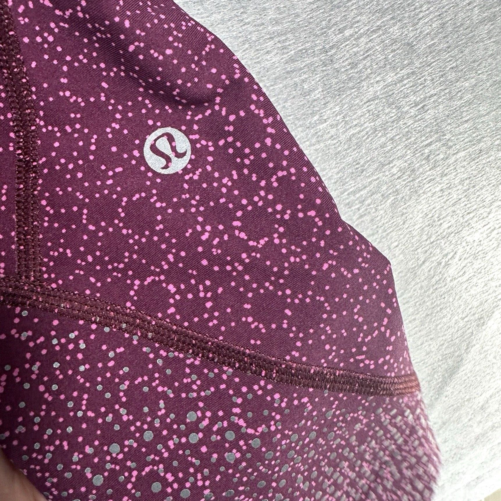 Lululemon Lululemon Athletica Mid Rise Tight Pants Womens 6 Pink Purple Yoga Jogging Size 28" / US 6 / IT 42 - 7 Thumbnail