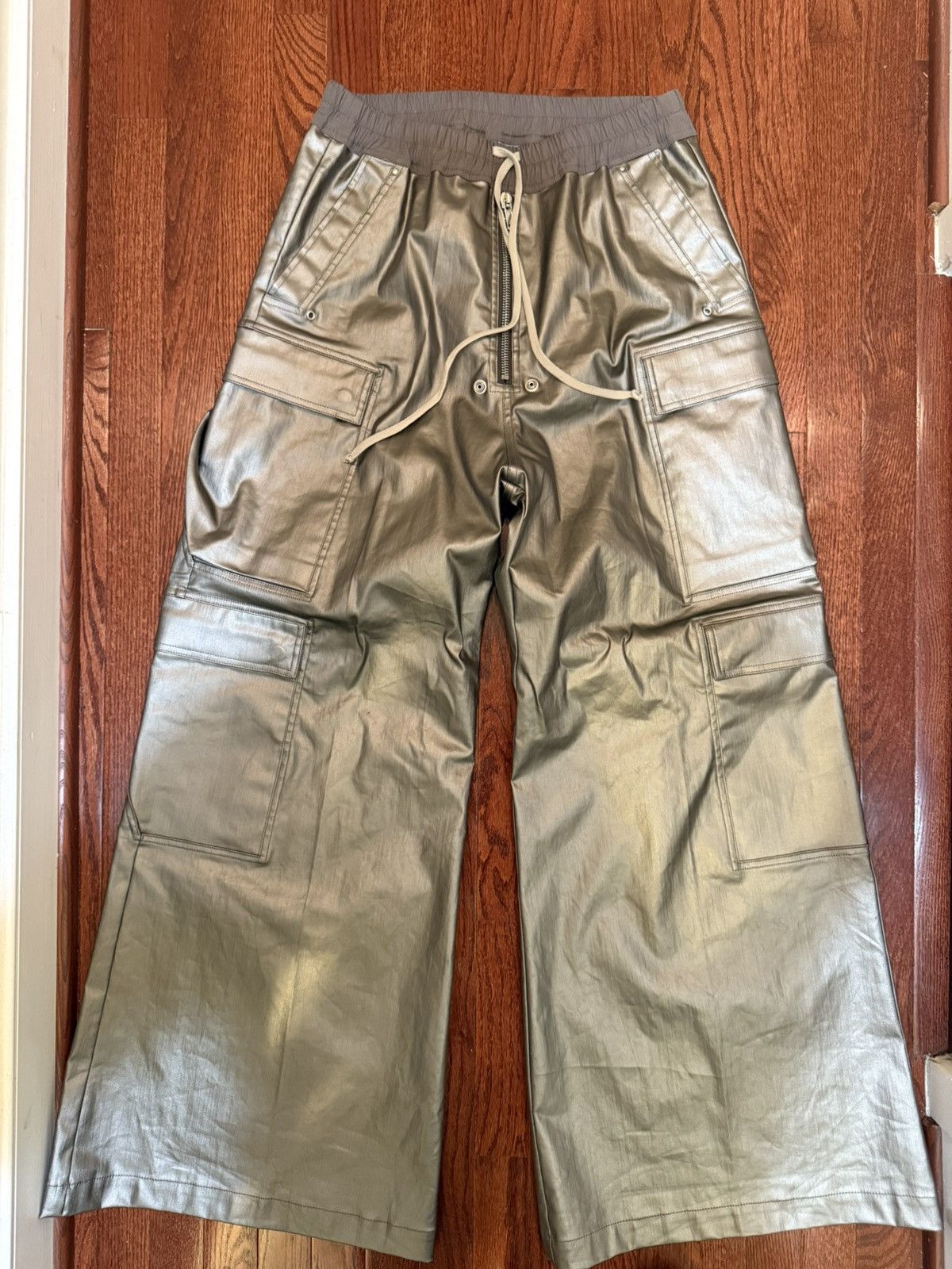 Rick Owens Rick Owen Belas Cargo Pants GunMetal Size US 34 / EU 50 - 1 Thumbnail