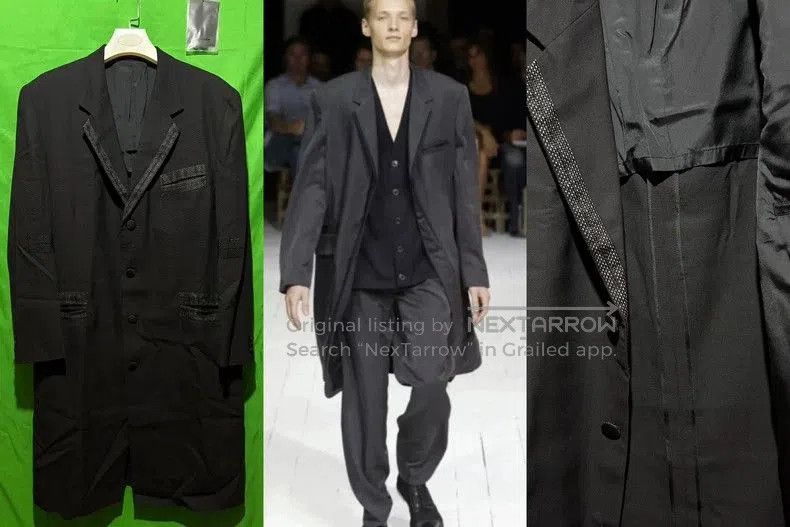 Yohji Yamamoto Yohji Yamamoto 03ss Silk Belt Coat. Size US S / EU 44-46 / 1 - 9 Thumbnail