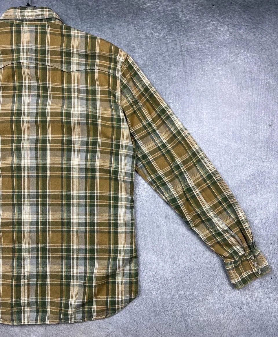 Levi's Vintage Clothing VINTAGE LEVIS Western Wear flannel shirt size Large Size US L / EU 52-54 / 3 - 7 Thumbnail