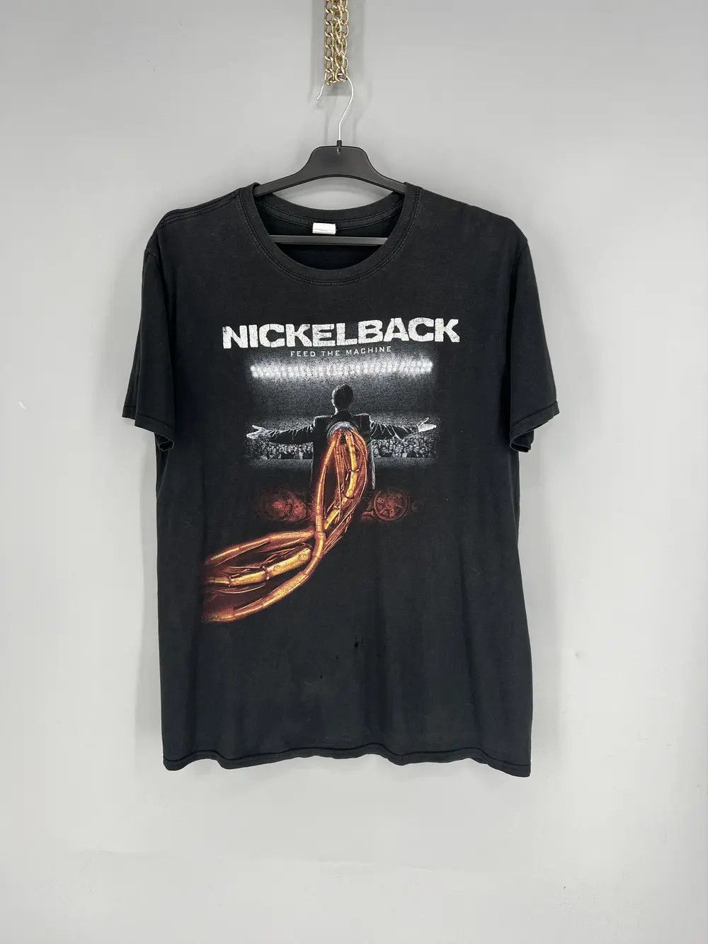 Band Tees Nickelback Feed The Machine Tour T-Shirt 2018 Size L Size US L / EU 52-54 / 3 - 1 Thumbnail