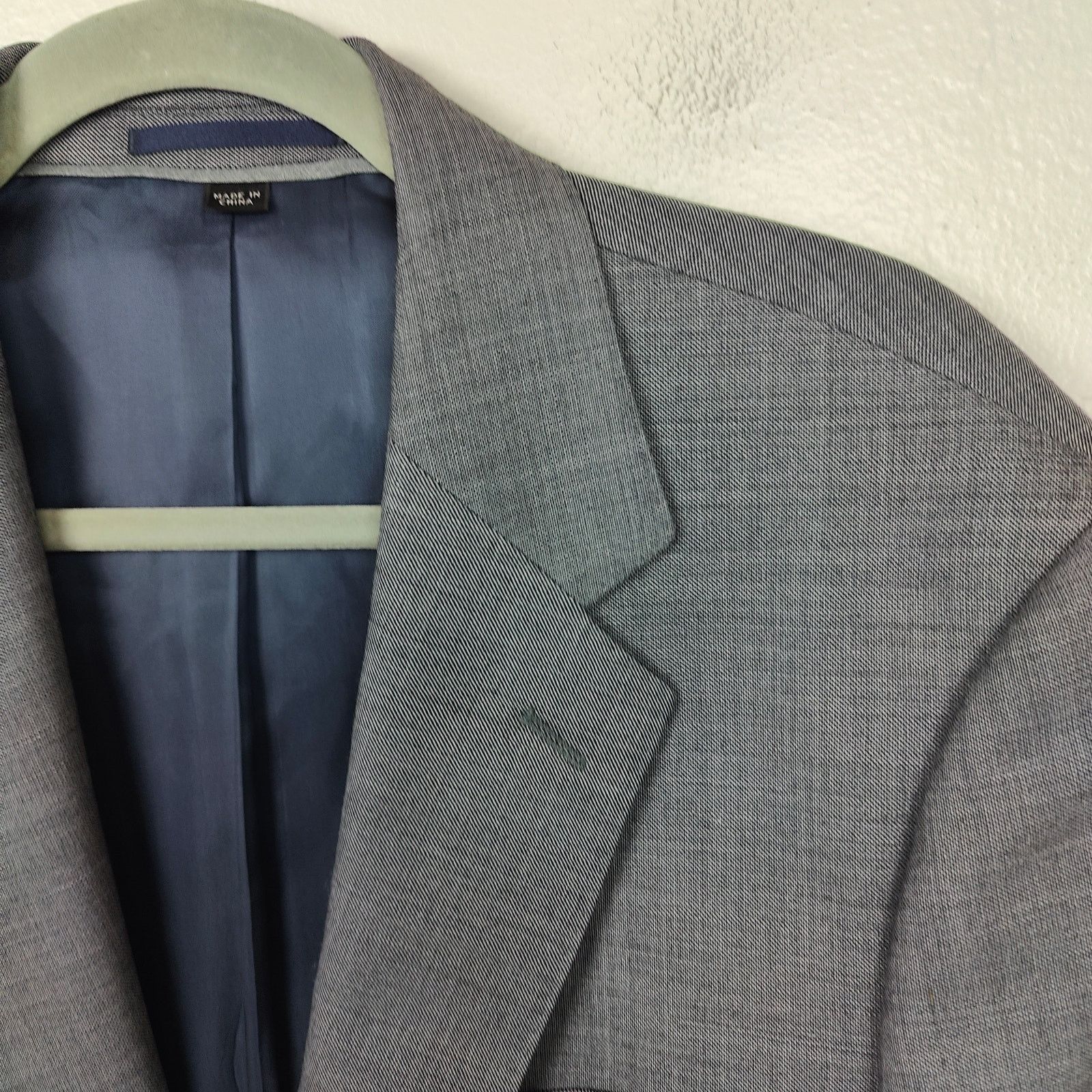J.Crew J Crew Ludlow Blazer Mens 42R Gray Four Season Wool Size 42R - 4 Thumbnail