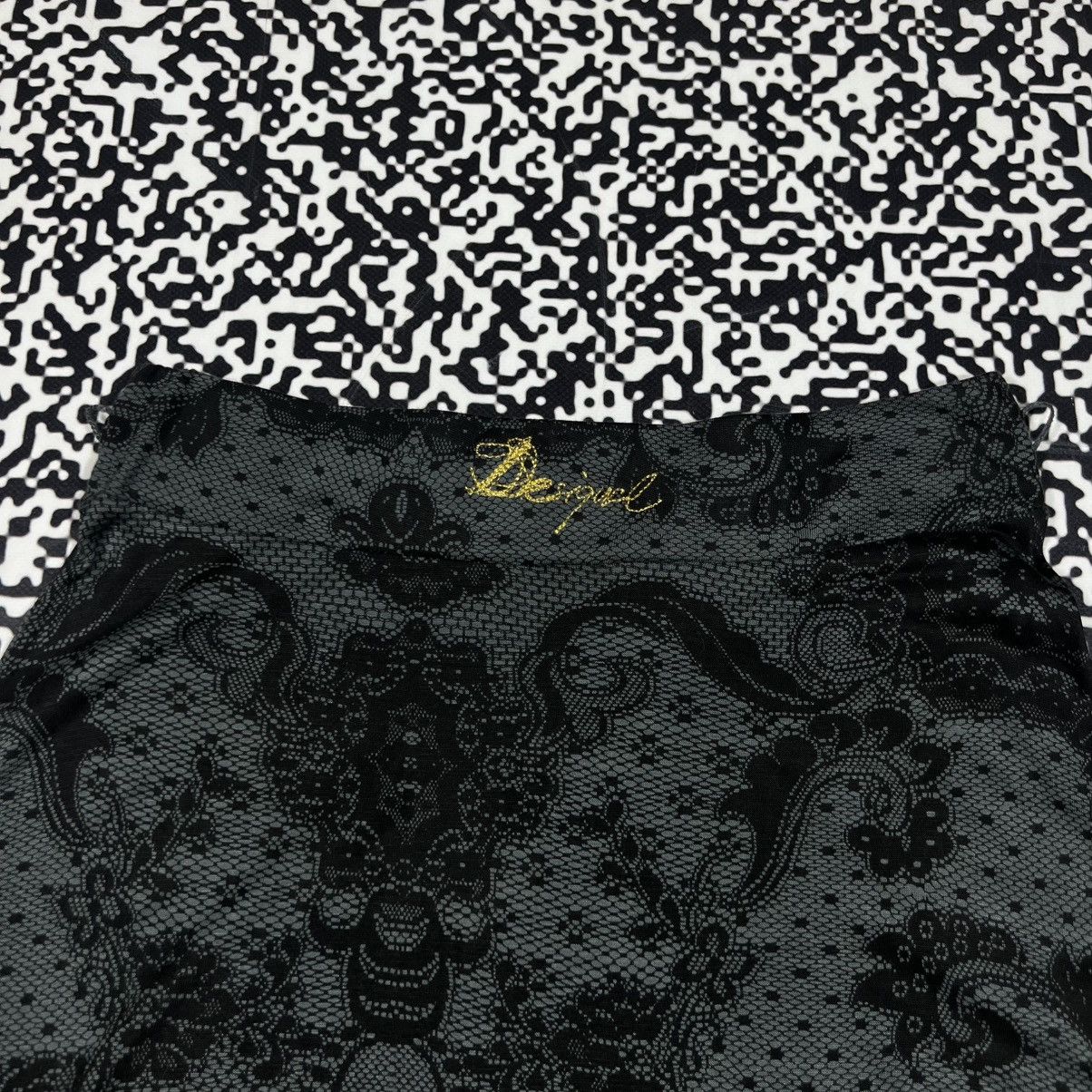 Desigual Vintage Y2K Desigual Floral Japanese Style Retro Midi Skirt Size 28" / US 6 / IT 42 - 12 Thumbnail