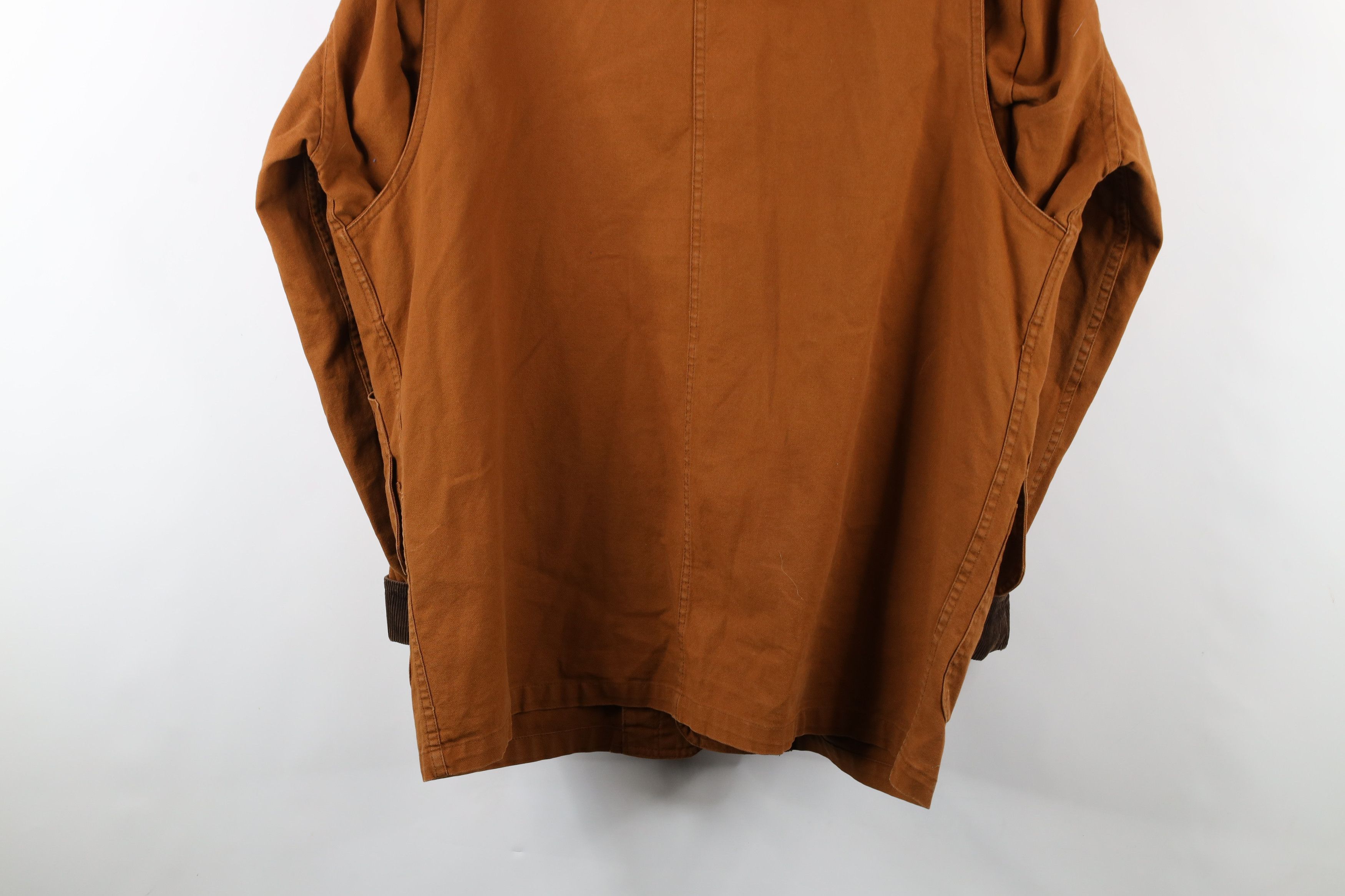 Vintage Vintage 90s Streetwear Corduroy Canvas Chore Barn Jacket Size US XXL / EU 58 / 5 - 13 Thumbnail