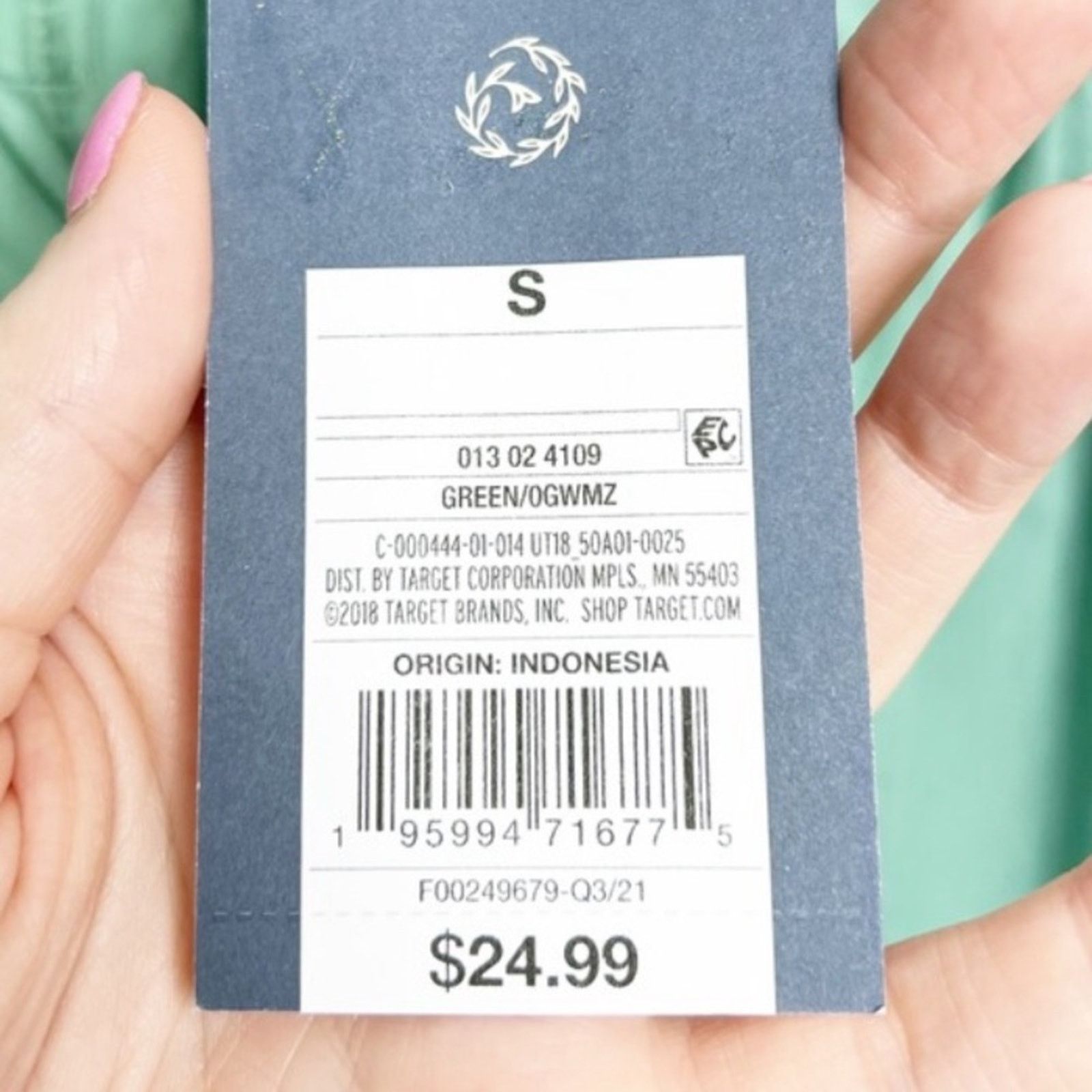 Target Basics New with Tag Universal Thread Women’s Long Sleeve Blouse Size S / US 4 / IT 40 - 14 Thumbnail