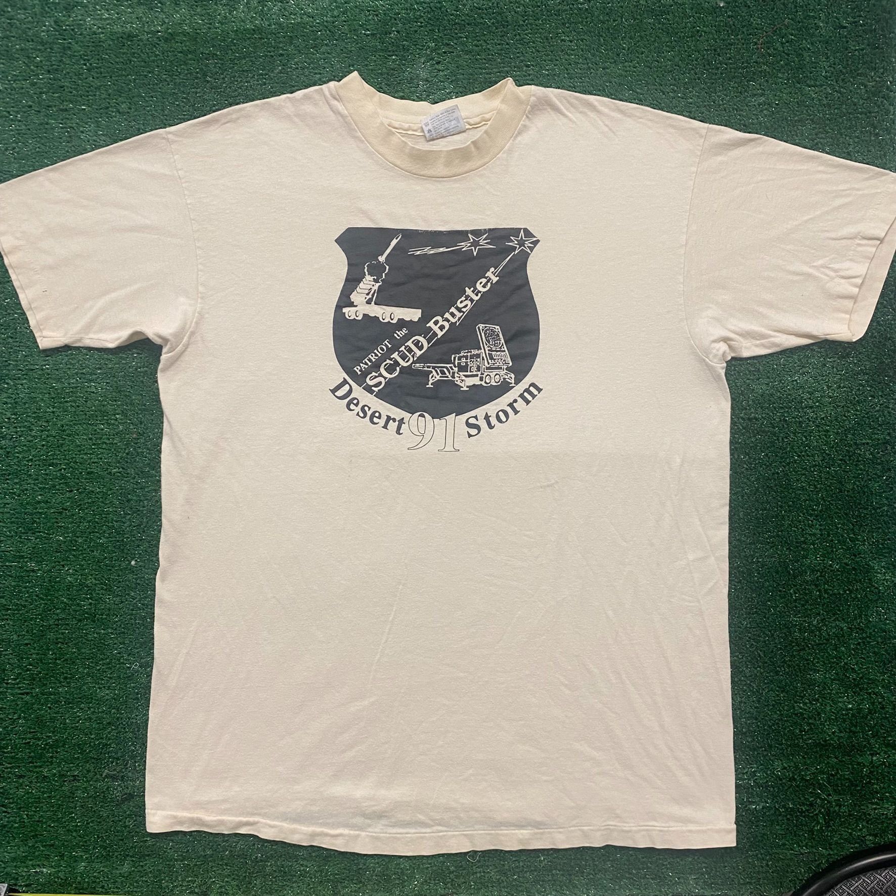 Desert Storm Vintage 90s Iraq War Single Stitch Military Tee