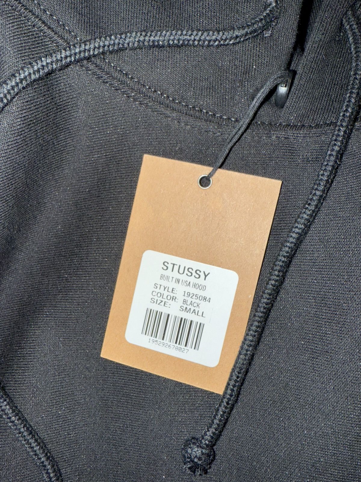 Stussy Stussy Classic Gear Hoodie - Black - size Small Size US S / EU 44-46 / 1 - 8 Thumbnail