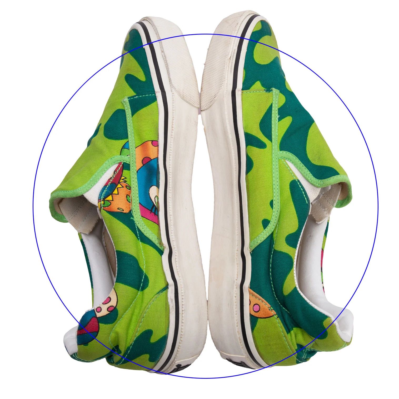 Issey Miyake Takashi Murakami Positional Mushroom Slip-Ons in Yellow Size US 9 / EU 42 - 9 Thumbnail