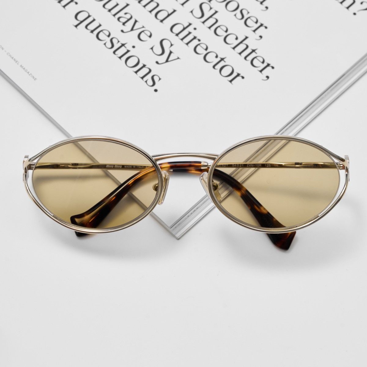 Miu Miu MIU MIU 0MU 52YS ZVN10R SUNGLASSES Size ONE SIZE - 6 Thumbnail