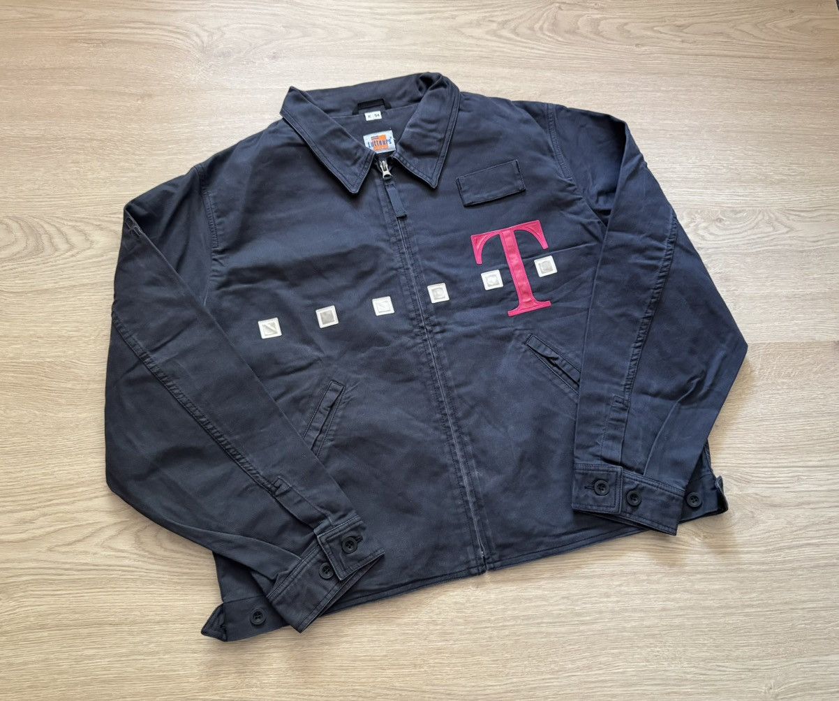 Japanese Brand Vintage 00’s T-Mobile y2k Racing Germany Boxy Work Jacket Size US XL / EU 56 / 4 - 1 Thumbnail