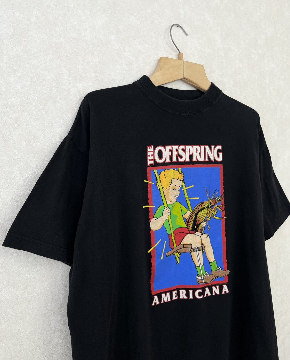 Band Tees Rare Vintage The Offspring Americana 1998 T-Shirt Size US XL / EU 56 / 4 - 5 Thumbnail