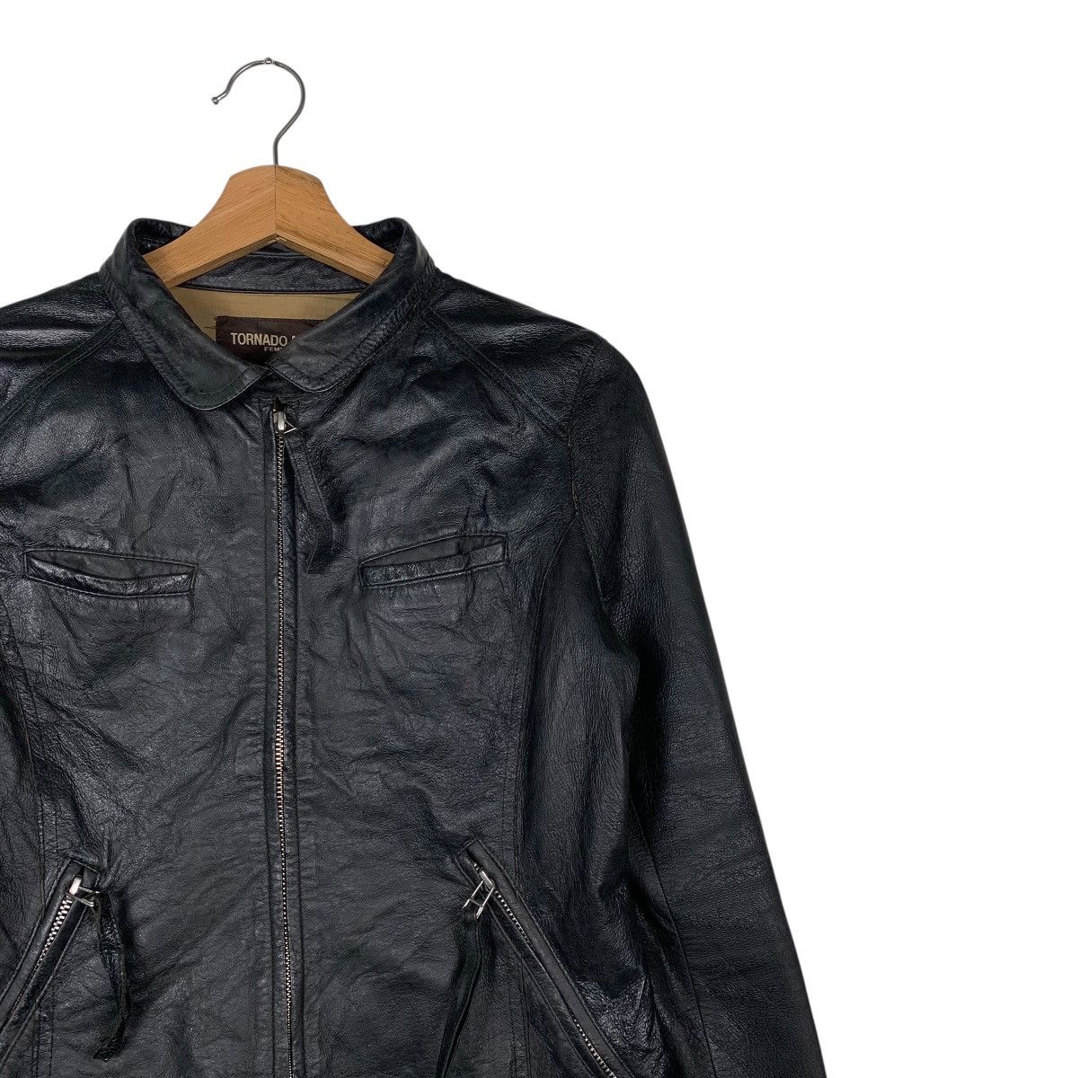 Tornado Mart Tornado Mart Motorcycle Riding Leather Jacket Size M / US 6-8 / IT 42-44 - 5 Thumbnail
