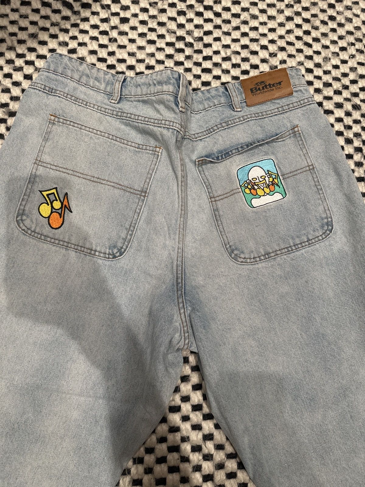 Butter Goods Butter goods skater pants fits baggy | Grailed