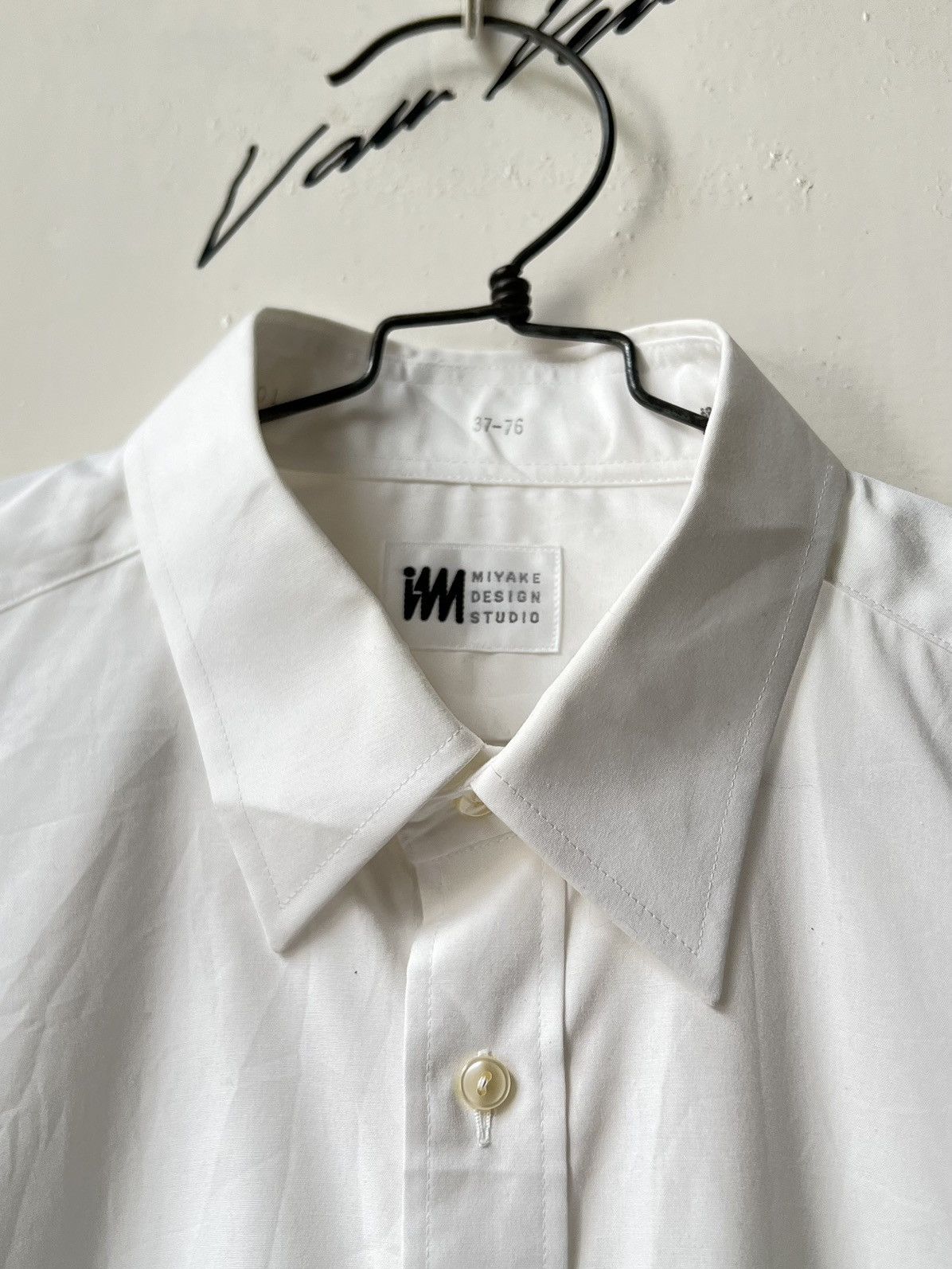 Issey Miyake IM Miyake Design Studio White Shirt Size US M / EU 48-50 / 2 - 5 Thumbnail