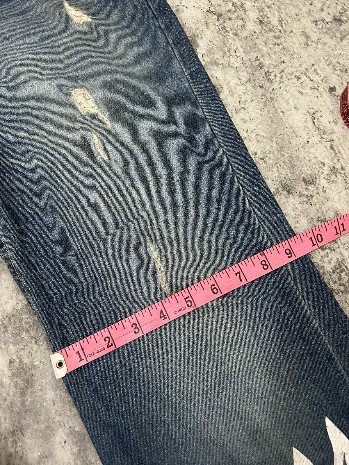 Body Glove × If Six Was Nine × Japanese Brand Japanese Brand Body Glove Distressed leaf Jeans Size US 32 / EU 48 - 17 Thumbnail