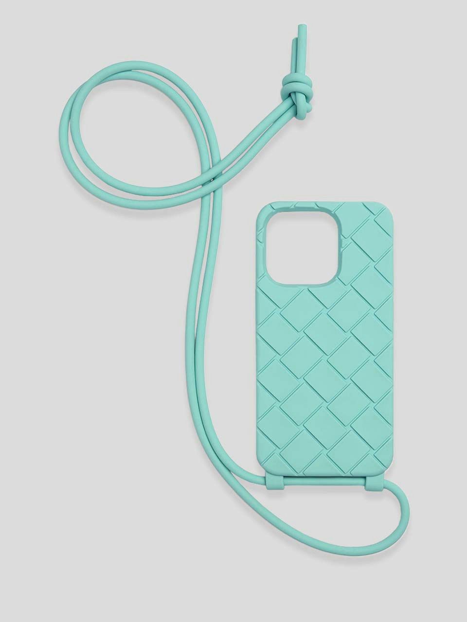 Bottega Veneta o1w1db11024 Size: OS / Iphone 14 Pro Max Case Strap Blue Size ONE SIZE - 1 Thumbnail