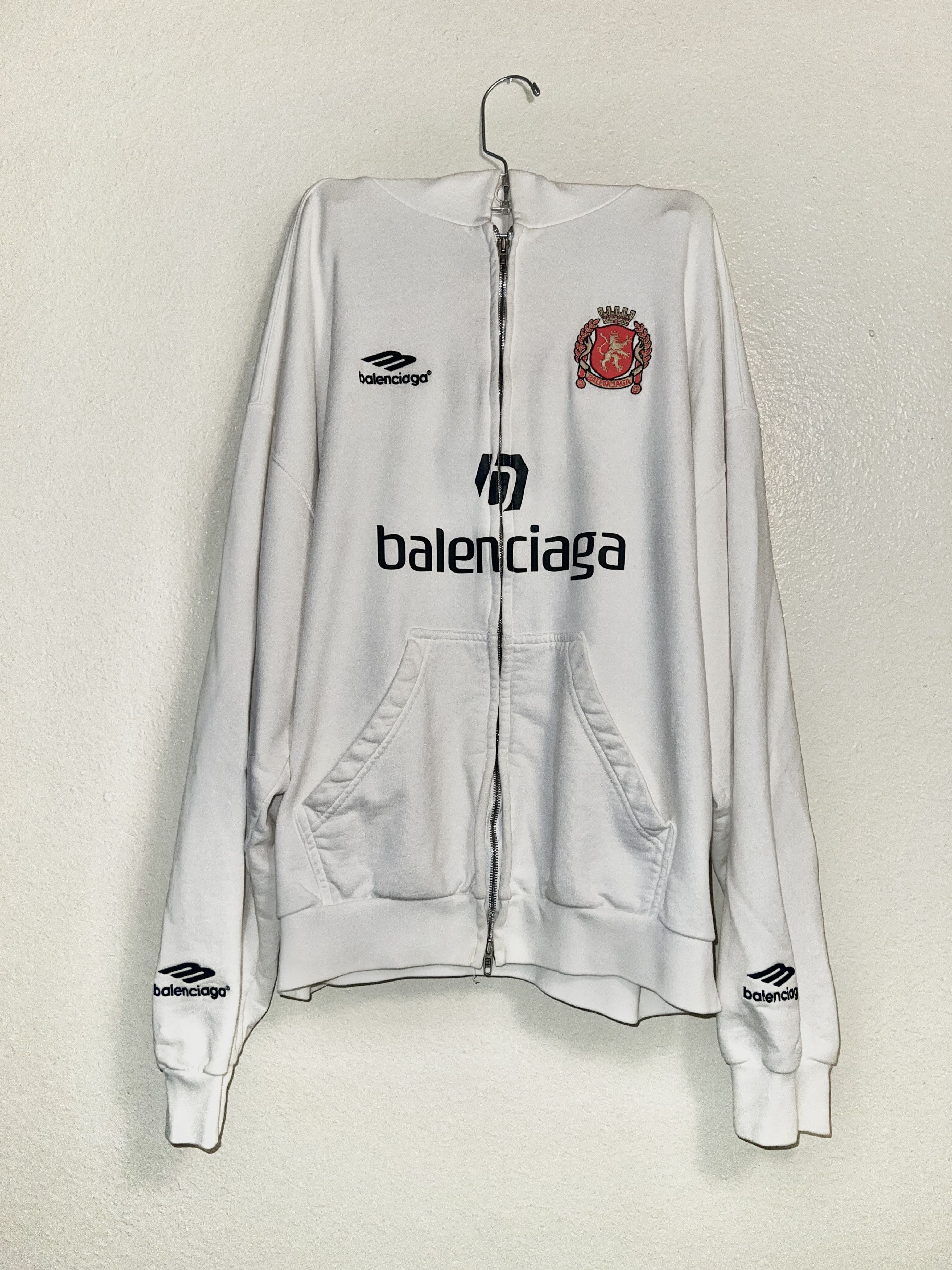 Balenciaga Balenciaga Tokyo Exclusive Soccer hoodie Size US M / EU 48-50 / 2 - 1 Thumbnail