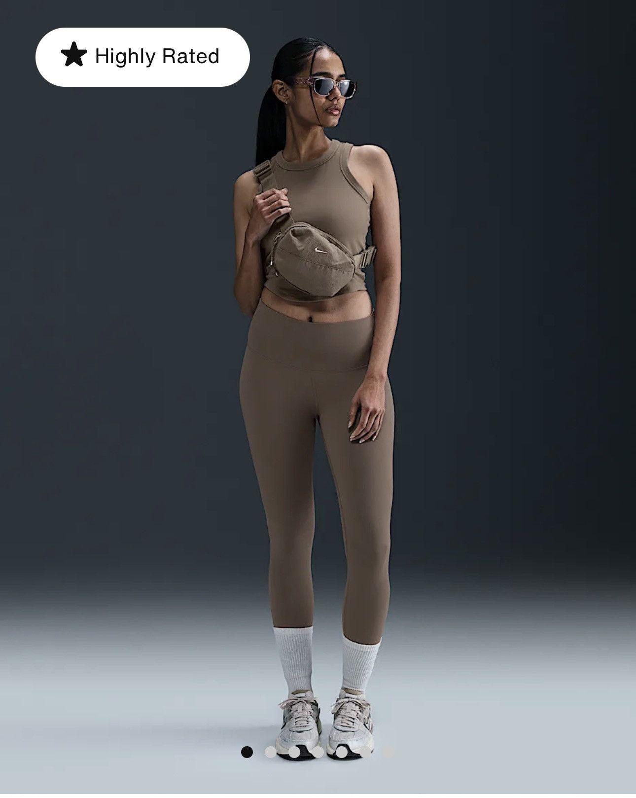 Nike Nike Zenvy Women's High-Waisted Full-Length Leggings Size 27" / US 4 / IT 40 - 1 Thumbnail