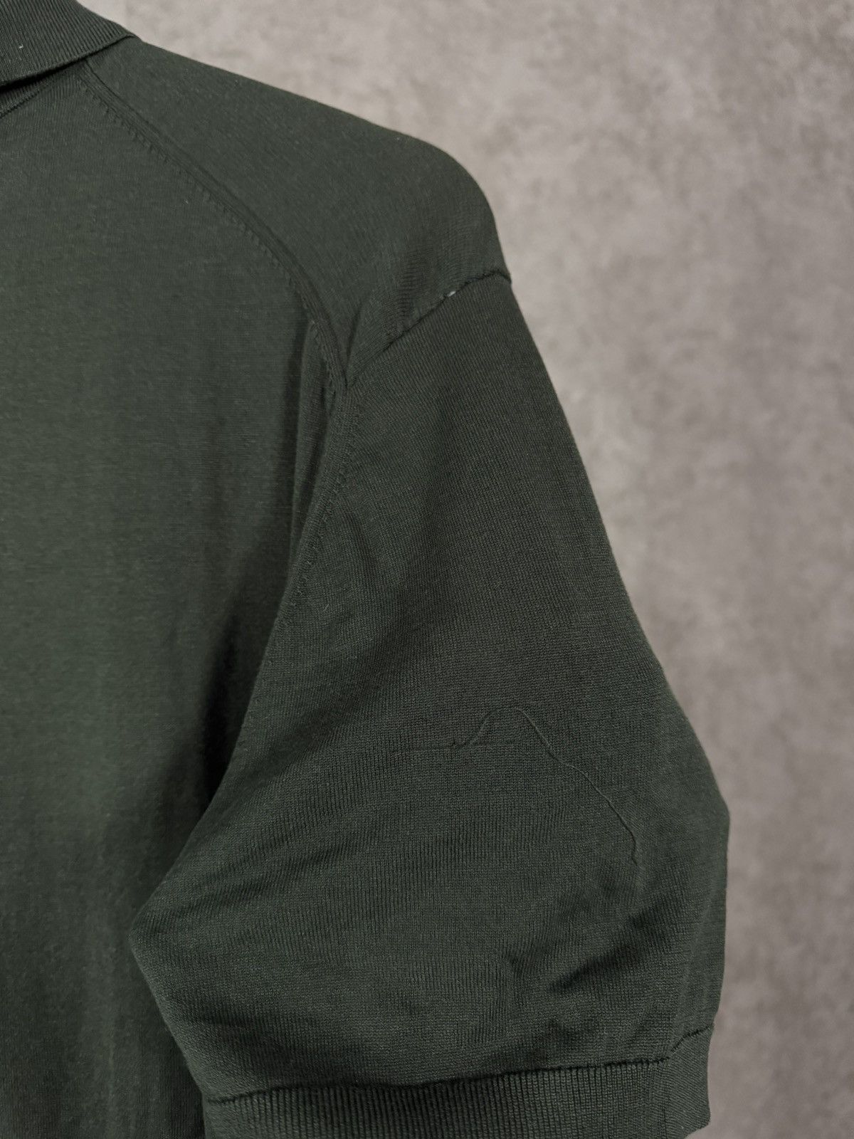 Cos COS designer silk polo tee Size US L / EU 52-54 / 3 - 7 Thumbnail