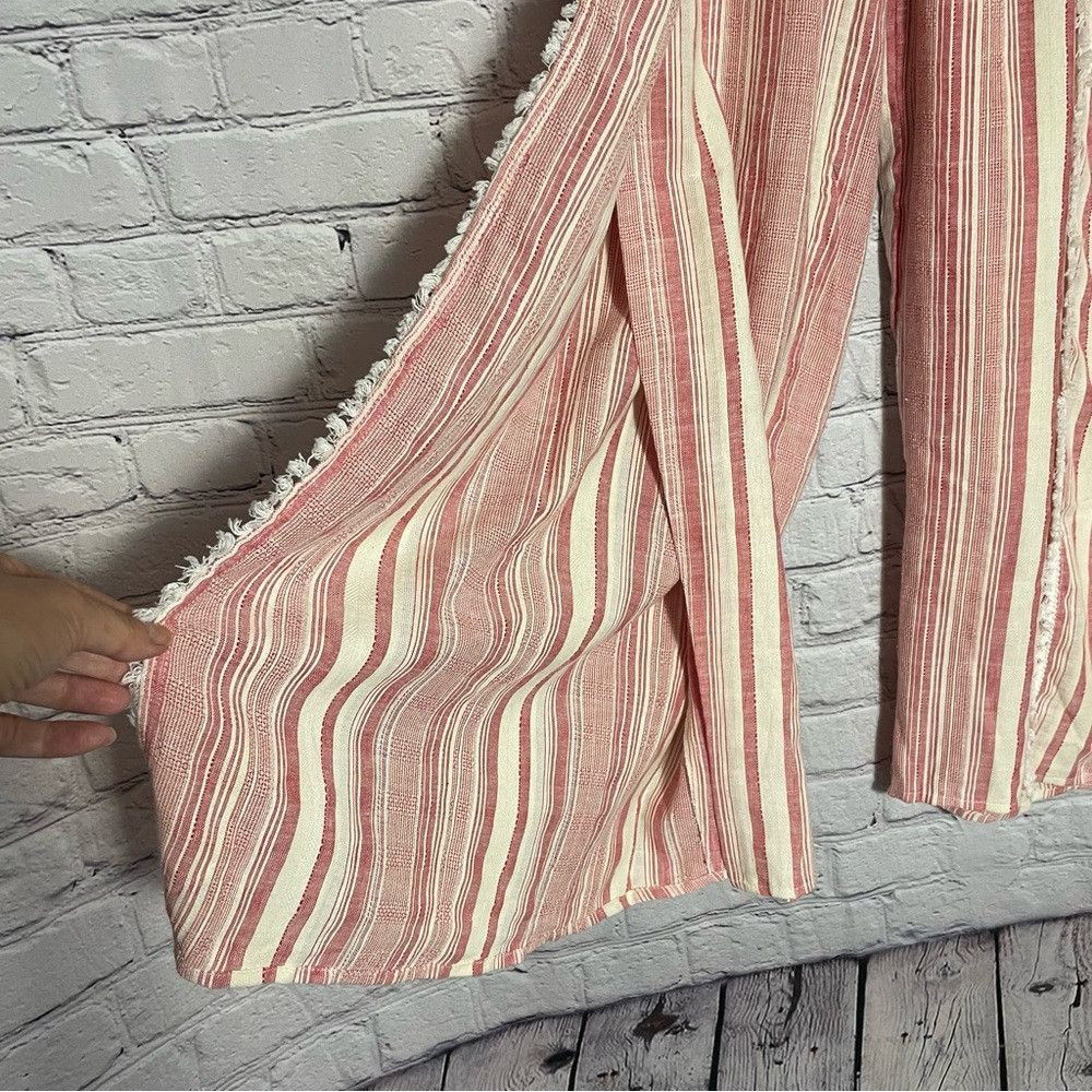 Other New Raga Cotton Candy Stripe Slit Pants Size S Size 28" / US 6 / IT 42 - 8 Thumbnail